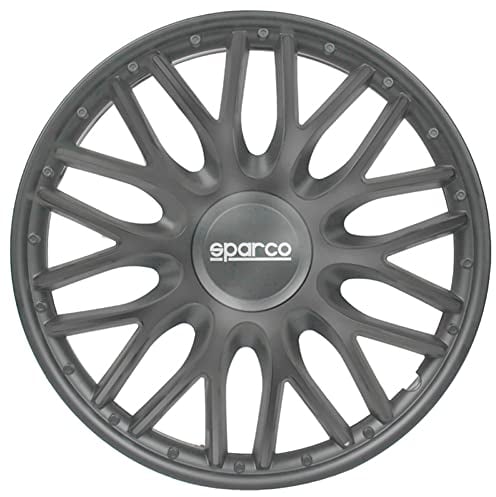 Sparco Radzierblenden Roma - 16-Zoll - Grau - Satz mit 4 Stück