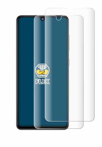BROTECT Schutzfolie für Samsung Galaxy A41 | 2 Stück Transparenter Displayschutz Made in Germany Klare Full-Screen Folie Full-Cover 3D Curved Montage Kit