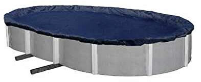 Blu Line swimming pool winter debris covers for round and oval pools (18x12ft oval)