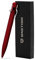 BASTION Aluminum Bolt Action Pen with Gift Case - Luxury Executive Retractable Lightweight Metal Ink Refillable Office Pocket EDC Fine Point Writing Ballpoint for Men & Women (Red)