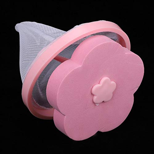 Washing Machine Lint Filter Bag, Floating Laundry Hair Filter Cleaning Mesh Bag Pet Hair Lint Mesh Remover Reusable Lint Catcher for Top Load Washer