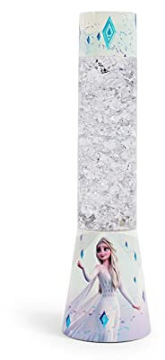 Disney Frozen 2 Elsa Glitter Lamp | 12 Inches Tall