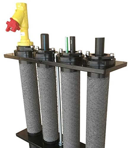 WITTKOWARE Mehrsparten-Hauseinführung Bauherrenset Bodenplatte, Gas/Wasser/Elektro/Telefon, 12m Rohr