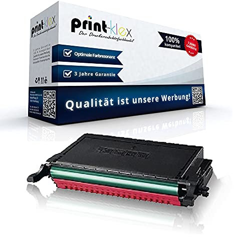 Print-Klex Tonerkartusche kompatibel mit Samsung CLP 770 ND CLP 775 N CLP 775 ND CLT-M6092S ELS CLP M6092S CLPM6092S Magenta Rot - Office Plus Serie