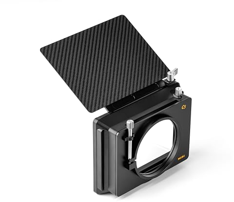 NiSi C5 Matte Box Starter Kit - C5 Matte Box, Filter Tray und Adapterring, kompatibel mit Kameraobjektiven von 67mm, 72mm, 77mm und 82mm sowie Filmobjektiven von 95mm