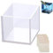 Gießform Silikonform Resin Mold, MoreChioce Quadratische Harz-Formen Epoxidharz Form Würfel Silikonharz Bastelform DIY Harz Casting Formen Resin Form für Desktop Heimdekoration,10cm
