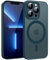 KPPIT Magnetic Case for iPhone 13 Pro Max 6.7-inch Compatible with MagSafe,Translucent Matte Back Camera Lens Full Protect Slim Shockproof Phone Cover(Royal blue)