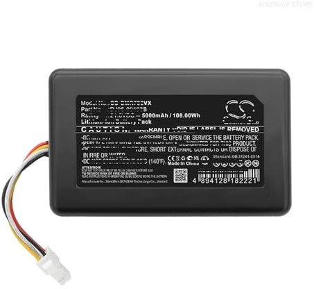 Parti Della Batteria Del Robot Aspirapolvere DJ96-00193B. Compatibile For Samsung PowerBot R7065 R7070 R7090 VR7000 R7040 (Size : 6000mAh)