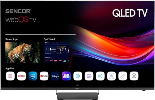 Sencor TV QLED WEBOS SMART TV SLE 55Q870TCSB