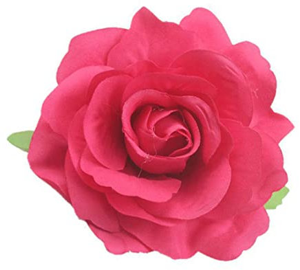 Fleur épingle à cheveux mariage doux Rose broche fête pince à cheveux bijoux accessoires Rose rouge, Clips Barrettes