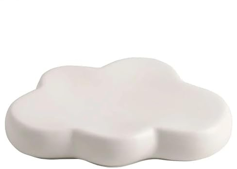 Piatti piani Impilabili Piatto da pranzo in ceramica a forma di nuvola creativa Piatto da dessert irregolare bianco puro Piatto da sushi Piatti da snack Piatti speciali Piatto freddo Piatto di Tagliat