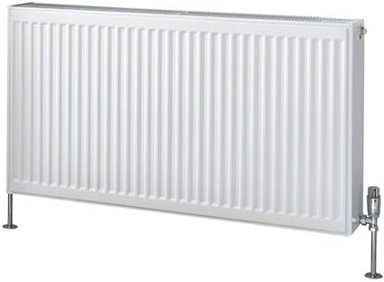 Milano Compact White Type 33 Horizontal Triple Panel Convector Radiator - 600mm x 1100mm
