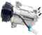 Compresor de aire acondicionado Ac compatible con Opel Insignia 687997689 13220076 13314480 6854109 13250607 94552594