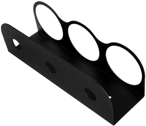 Amosfun Rack Wall Spray Bottle Holder Garage Wall Organizer Paint Can Storage Bottle Drainer Rack