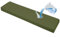 JORTUIO Bankkissen Bankauflage Outdoor Wasserfest Bankpolster Nach Maß Sitzkissen Sitzauflage Stuhlkissen Mit rutschfeste Abnehmbare,Dicke 5cm,für Fensterbank Garten Bank(Army Green,90x40x5cm)
