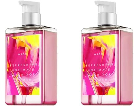 EGDSIHAE Blue Perfume Scent Refresh Intimduschgel für Männer, natürlicher pH-Wert-Ausgleich, pH-Wert-Ausgleich für empfindliche Haut, sanftes Duschgel