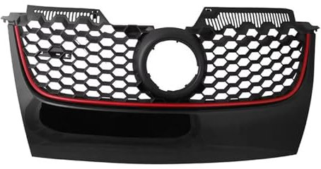 Frontgrill Für Golf 5 Stoßstange Grille ABS Rost-Proof Anti-Shake Front Gitter Mesh Netzwerk Auto Teile Schutz Ersatz Front Nieren Kühlergrill