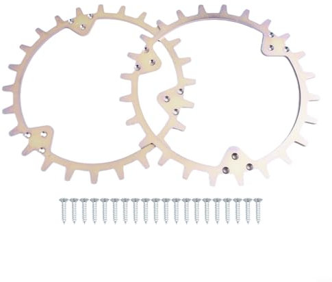 Pulegge di trazione in acciaio inox per tosaerba solari 420, 320, 430X, 435X, 440, 450X robot tosaerba con viti