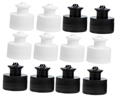 HOODANCOS 30pièces Bouchons De Rechange pour Bouteilles De Sport Anti-Fuite Réutilisables pour Extérieur Et Intérieur Bouchons Push-Pull