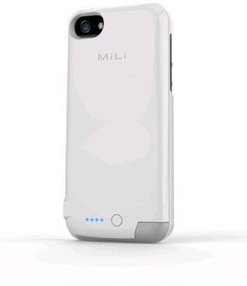 MiLi Power Spring iPhone 5-2200mAh - White