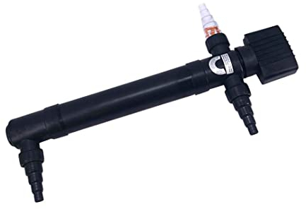 AquaOne UVC Klärer CUV 155 I Wasserklärer mit 55 Watt UV Lampe I UVC-Teichklärer I klares Wasser im Teich I Algenvernichter für Gartenteich Pool Aquarium