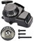 GOOFIT Kickstarter Zubehör Quad Dirtbike Seilzugstarter Ersatz für 2-Stroke 47cc 49cc Parts Mini ATV Pocketbike