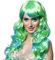 Boland 85742 - Erwachsenen-Perücke Aqua, langes Kunsthaar, Frisur, Meerjungfrau, Nixe, Grün-Türkis, Kostüm, Karneval, Mottoparty