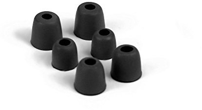 KZ Isolation Memory Foam Tips In-Ear Cuffie auricolari di ricambio 3 Pairs Nero