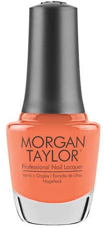 Morgan Taylor Orange Nail Polish Lacquer: I'm Brighter Than You, 15 mL