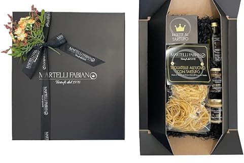 Cesti Pasquali a base di Tartufo - Idea Confezione Regalo - Cesto Pasquale Gastronomico - Pacco Pasqua con Prodotti Tipici Artigianali - Truffle Gift Idea