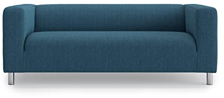 TLY Klippan 2-Sitzer-Sofa-Überzug Loveseat Sofa-Schonbezug marineblau