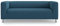 TLY Klippan 2-Sitzer-Sofa-Überzug Loveseat Sofa-Schonbezug marineblau