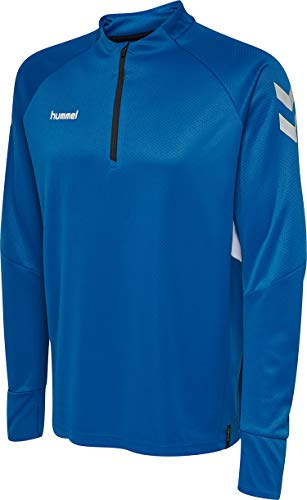 Hummel Kinder Pullover Tech Move Half Zip Sweatshirt 200012 True Blue 140