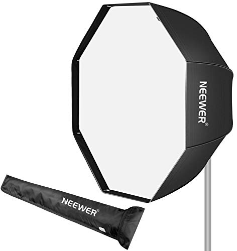 NEEWER 37.5/95cm Octagon Softbox mit Tragetasche Kompatibel mit Speedlite, Studioblitz, tragbare Umbrella Softbox für Foto Studio Portrait Produkt Fotografie