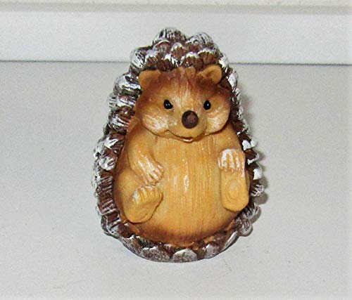 Rofu / Dehner / 100% Terracotta/Igel/Dekofigur/Dekoration/Glitzer /