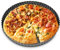 Agatige Pizza Pan with Holes for Oven, 24cm/9.4Inch Carbon Steel Quiche Pan Flan Tins with Loose Base Fluted Tart Tin, Pie Dish, Non Stick Tart Mould, Fluted Round Deep Flan Dish