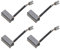 Create idea 1617014142 Carbon Brushes 15% Copper Powder Compatible with Bosch Rotary Hammer Drill Power Tools 18.2x7.8x7mm Pack of 4