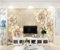 Benutzerdefinierte Tapete 3D Gold Wandmalereien Diamant Blume Glas Schmuck Hintergrund Wandfarbe 3D Wallpaper fototapete 3d effekt tapeten Wohnzimmer Schlafzimmer kinderzimmer-250cm×170cm