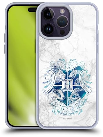 Head Case Designs Licenza Ufficiale Harry Potter Hogwarts Aguamenti Deathly Hallows IX Custodia in Gel [Protezione di Grado Militare] Compatibile con Apple iPhone 14 PRO Max E Compatibile con MagSafe
