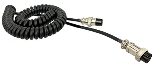ARSMI Cavo di prolunga Microfono a 8 Pin Walkie-Talkie Microfono Cavo di prolunga for Yaesu Fit for Kenwood Fit for ICOM Cavo walkie-Talkie