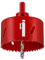 kwb Scie cloche bi-métal HSS Ø 74 mm à denture progressive Vario, haute précision, queue six pans, profondeur de coupe 38 mm et foret de centrage