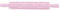 Nudelholz 36cm Lange 4 Muster Geprägter Gravierter Teigroller Lebensmittelechter Antihaft Kunststoff Backrolle Teig Rolling Pin für DIY Fondant, Pizza, Gebäck(Rosa)
