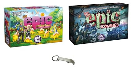 Tiny Epic - Lote de dinosaurios y zombies (1 decaps Blumie, dinosaurios + zombies)