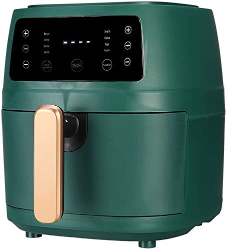 SHERAF Freidora de Aire de 1350W, Horno de freidora de Aire de 4,5 Cuartos, freidora de Aire Digital Caliente eléctrica, Cocina sin Aceite con Cesta Antiadherente para freír rápido Lofty Ambition