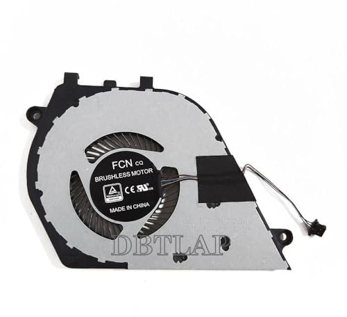 DBTLAP CPU Ventilateur Compatible pour DELL INSPIRON 5590 5598 pour Vostro 5490 5498 Series 0CKNH2 0M638T DFS5K12114262G FM27 PB9506S05HN2 5V 0.5A Ventilateur