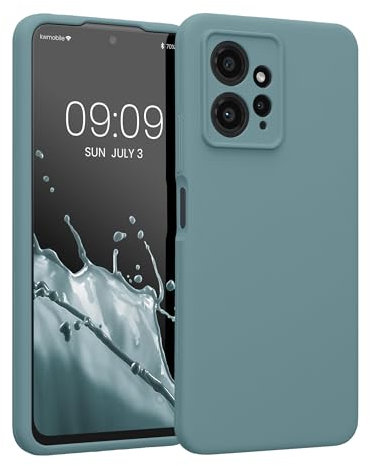 kwmobile Housse Compatible avec Xiaomi Redmi Note 12 (4G) Coque - Housse de téléphone Protection Souple en TPU Silicone - Antique Stone
