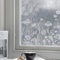 Neukids Strukturierter Fensteraufkleber mit weißen Gänseblümchen-Wildblumen klebefolie Fenster Sichtschutz Milchglasfolie Muster Selbstklebende Fenstersticker Wohnzimmer Küche Bad Fenster Deko