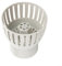 HOHOVYVY Écumeur de bassin - Aspirateur de surface avec réglage du niveau d'eau - Pour bassin à carpes koï - Collection de feuilles (90 mm)
