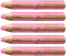 STABILO - Buntstift, Wasserfarbe & Wachsmalkreide - woody 3 in 1-5er Pack - pink