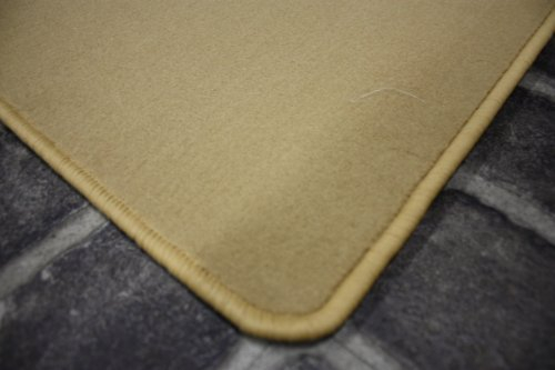Velour Teppichboden Play Beige (40) Auslegeware (ungekettelt), Grösse: 500 x 400cm